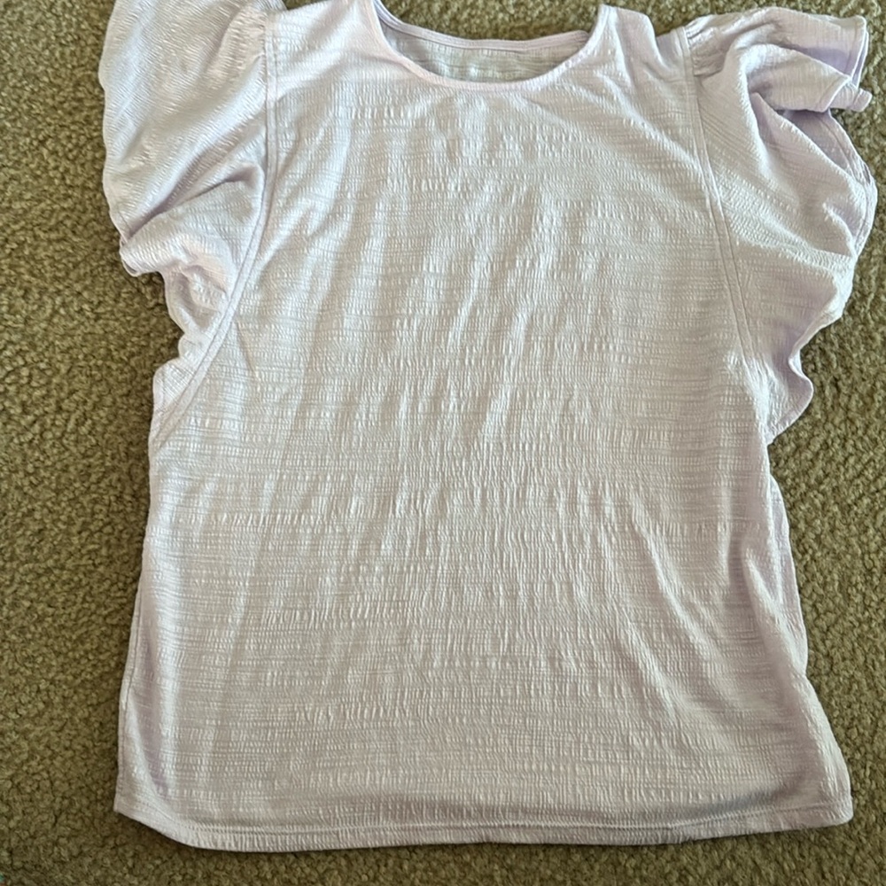 Nine West lavender shirt XS